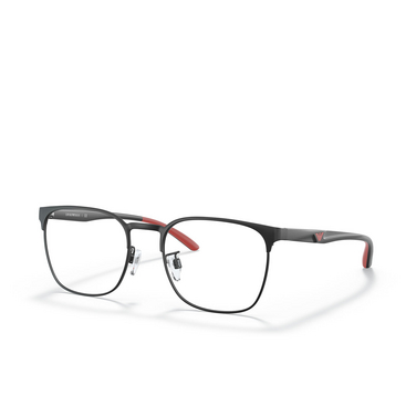 Emporio Armani EA1135D Eyeglasses 3001 matte black - three-quarters view