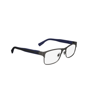 Lacoste L2294 Eyeglasses 033 matte dark gunmetal - three-quarters view