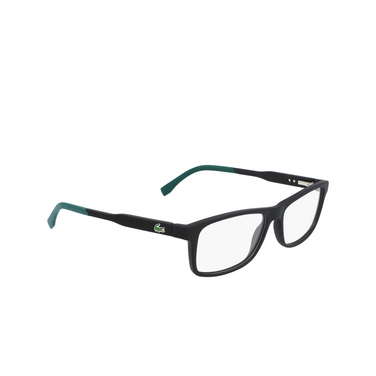 Lacoste L2876 Eyeglasses 001 black matte - three-quarters view