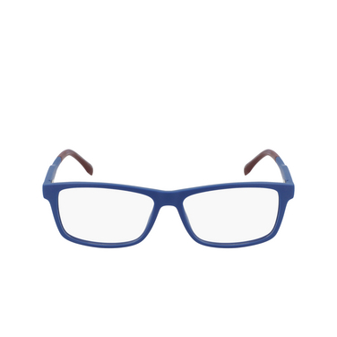 Lacoste L2876 Eyeglasses 424 blue matte - front view