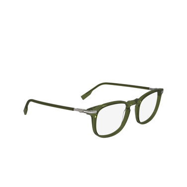 Lacoste L2954 Eyeglasses 275 transparent khaki - three-quarters view