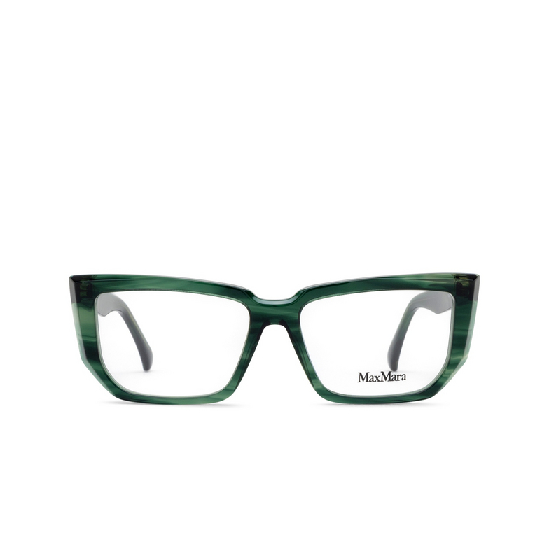 Max Mara MM5160 Eyeglasses 098 dark green / striped - 1/3