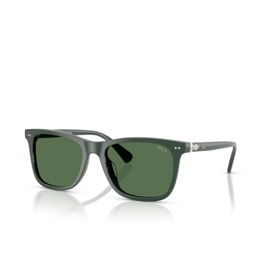 Polo Ralph Lauren PH4220U Sunglasses 614071 shiny dark green - three-quarters view