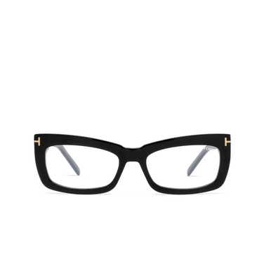 Lunettes de vue Tom Ford FT5966-B 001 shiny black - Vue de face