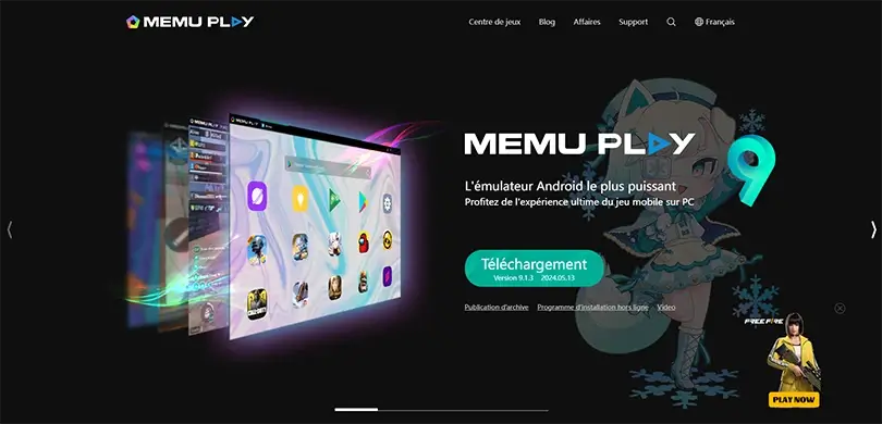 Memu, un émulateur Android sur PC