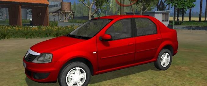 FS2011: Dacia Logan v 1.4 Traffic Vehicles Mod für Farming Simulator 2011