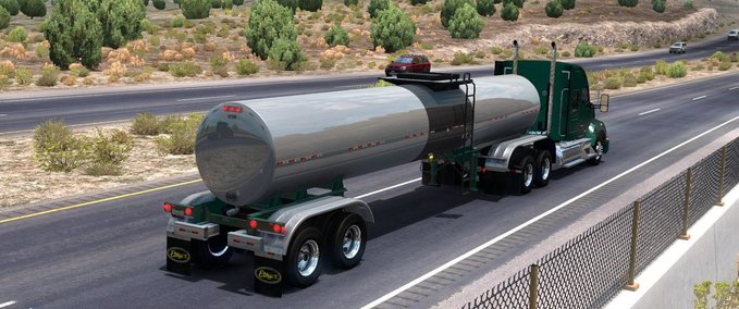 Trailer OWNABLE ETNYRE ASPHALT TANKER V2.0 1.33.X American Truck Simulator mod