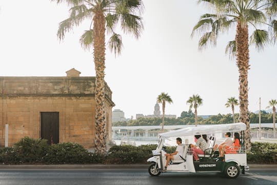 Málaga electric tuk tuk tour