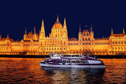 Danube River Cruise with 4-Course Dinner and Piano Battle Show