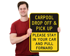 Carpool Parking Sign