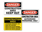 Construction Area Signs