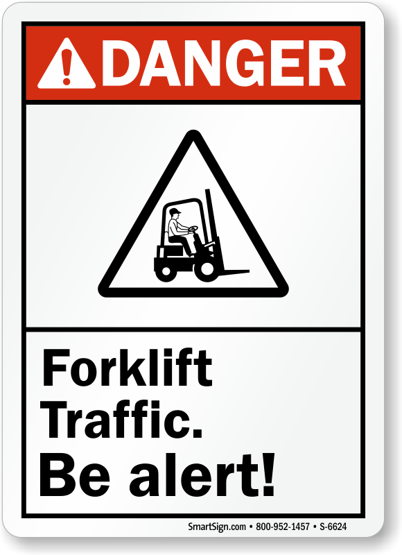 Forklift Traffic Signs | Forklift Traffic Warning Signs