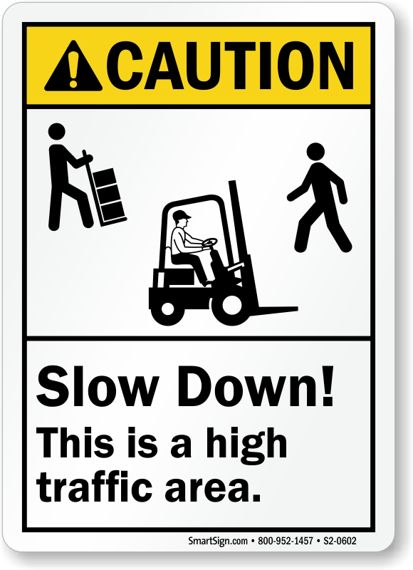 Forklift Traffic Signs - MySafetySign.com