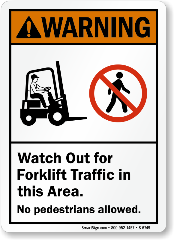 Forklift Traffic Signs - MySafetySign.com