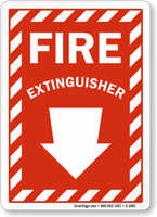 Fire Extinguisher Sign