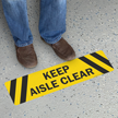 Keep Aisle Clear