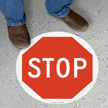 Stop SlipSafe™ Floor Sign