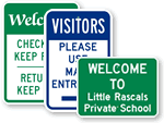 Custom Visitor Signs