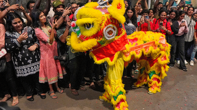 Chinese New Year 2025: Spectacular celebrations in Mumbai's Kwan Kung Temple [PICS]