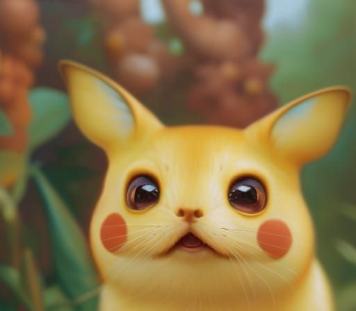 Surprised Pikachu Face! - AI Generated Artwork - NightCafe Creator