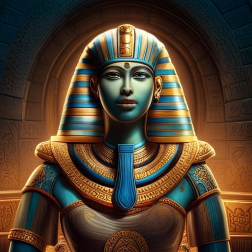 Egyptian Painting - AI Generated Artwork - NightCafe Creator