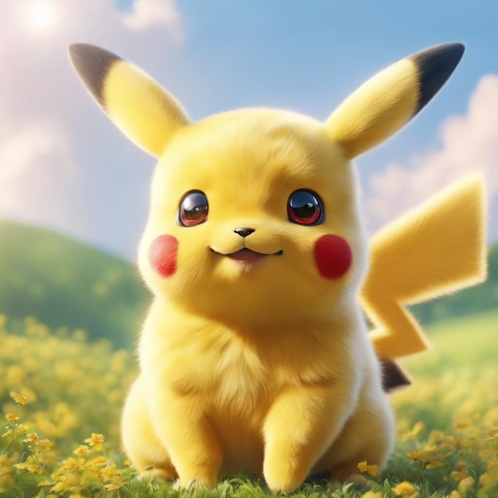 Pikachu - AI Generated Artwork - NightCafe Creator