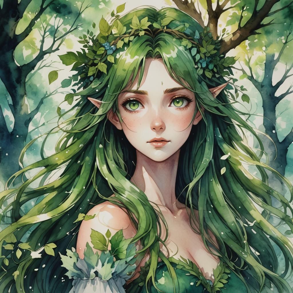 Dryad v2 - AI Generated Artwork - NightCafe Creator