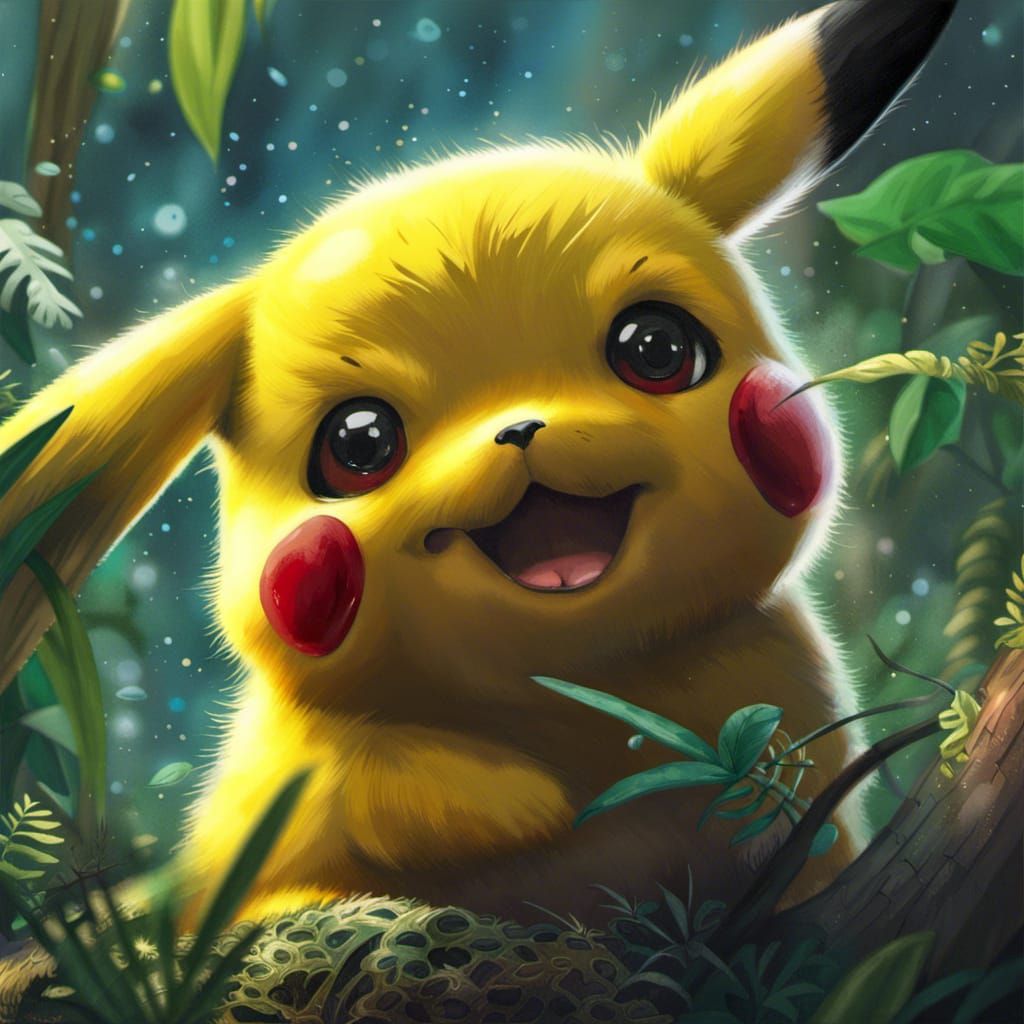 Pikachu - AI Generated Artwork - NightCafe Creator