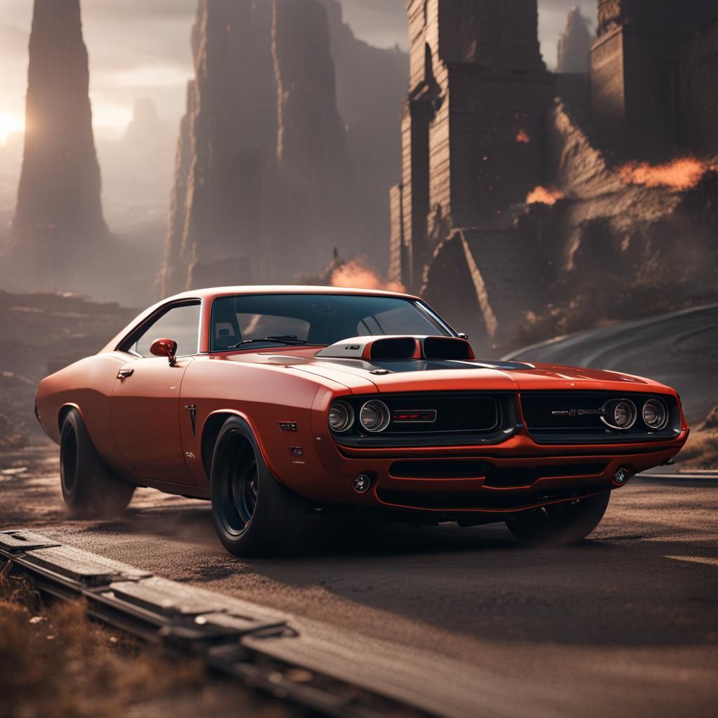 Dodge gt x the racer - AI Generated Artwork - NightCafe Creator