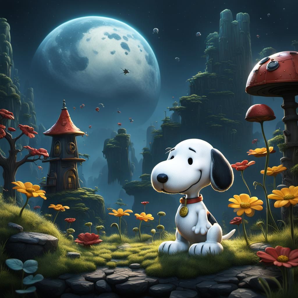 Snoopy - AI Generated Artwork - NightCafe Creator