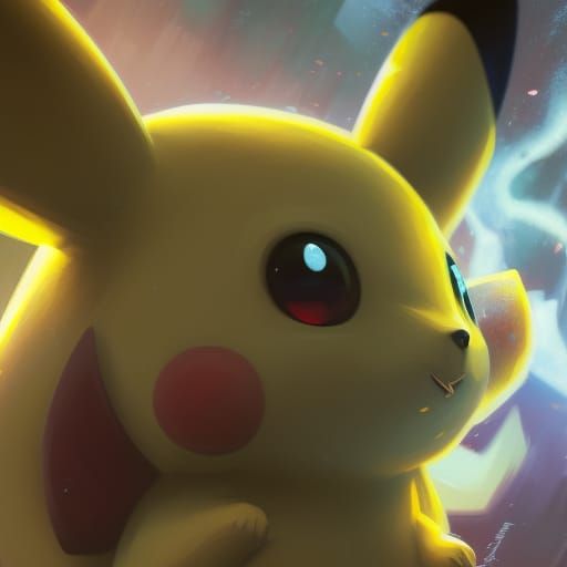 Gigantamax Pikachu - AI Generated Artwork - NightCafe Creator