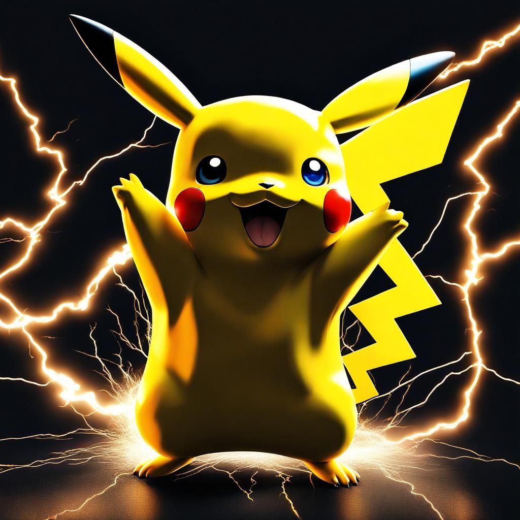 Pikachu - AI Generated Artwork - NightCafe Creator