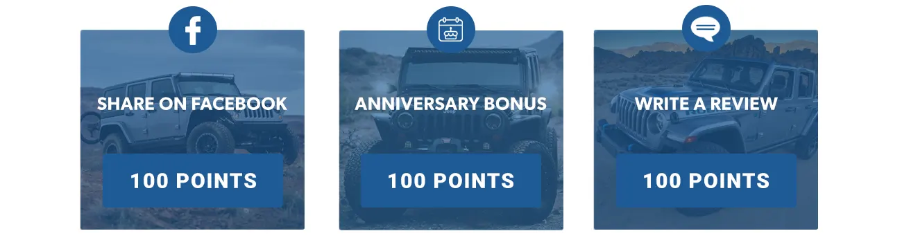 Northridge4x4 Rewards Program