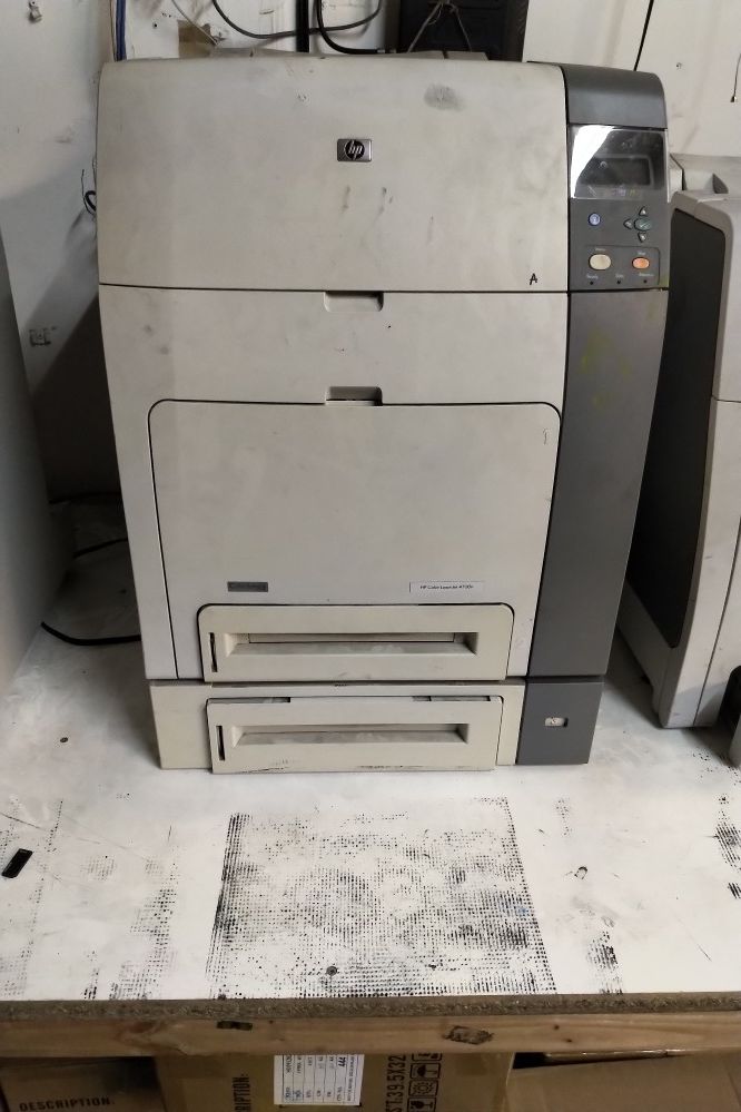 Hp 4700 laser color printer