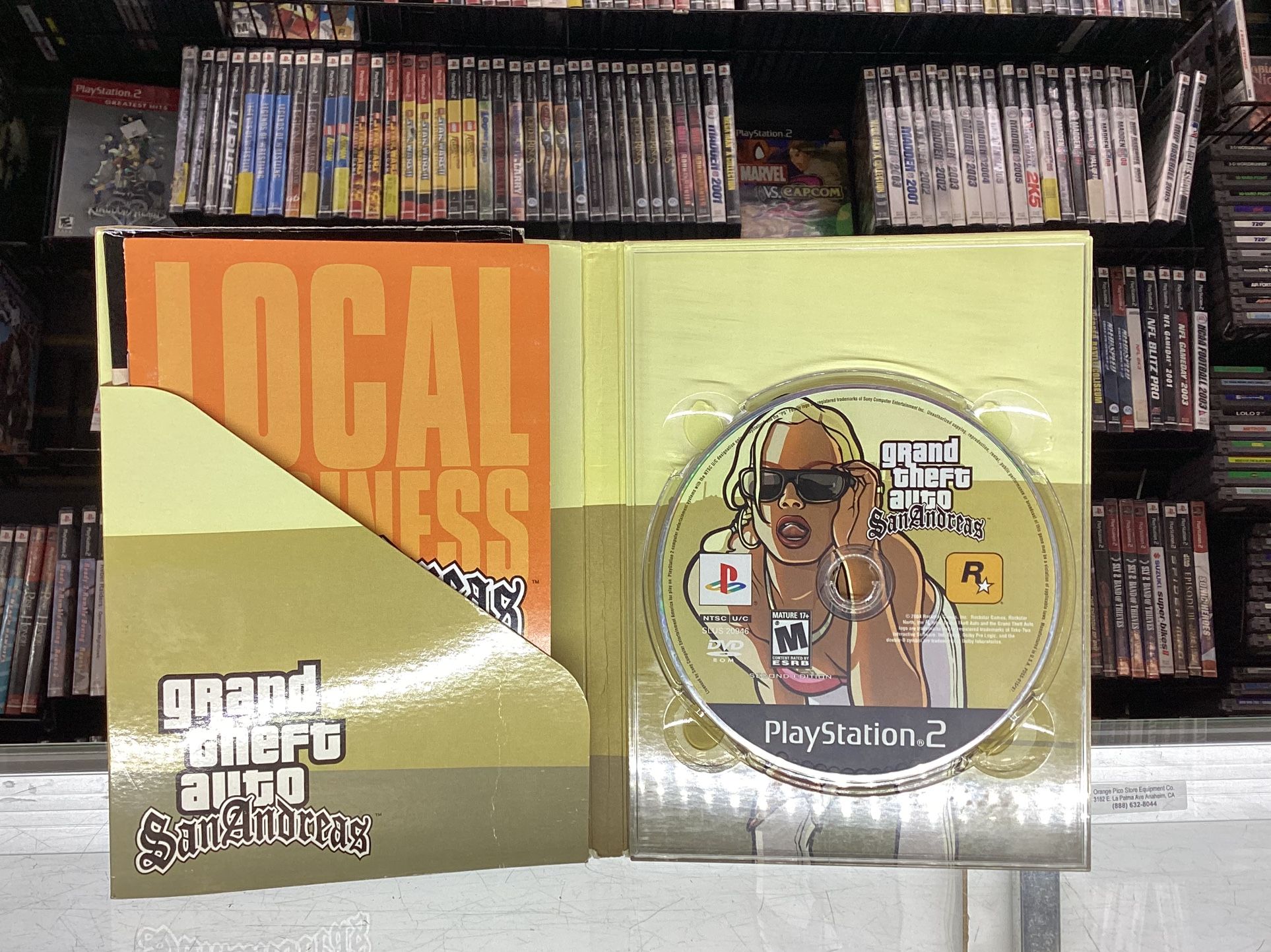 Grand Theft Auto San Andreas Special Edition PS2 for Sale in Bell ...