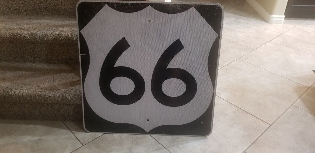 Authentic Rte 66 Sign