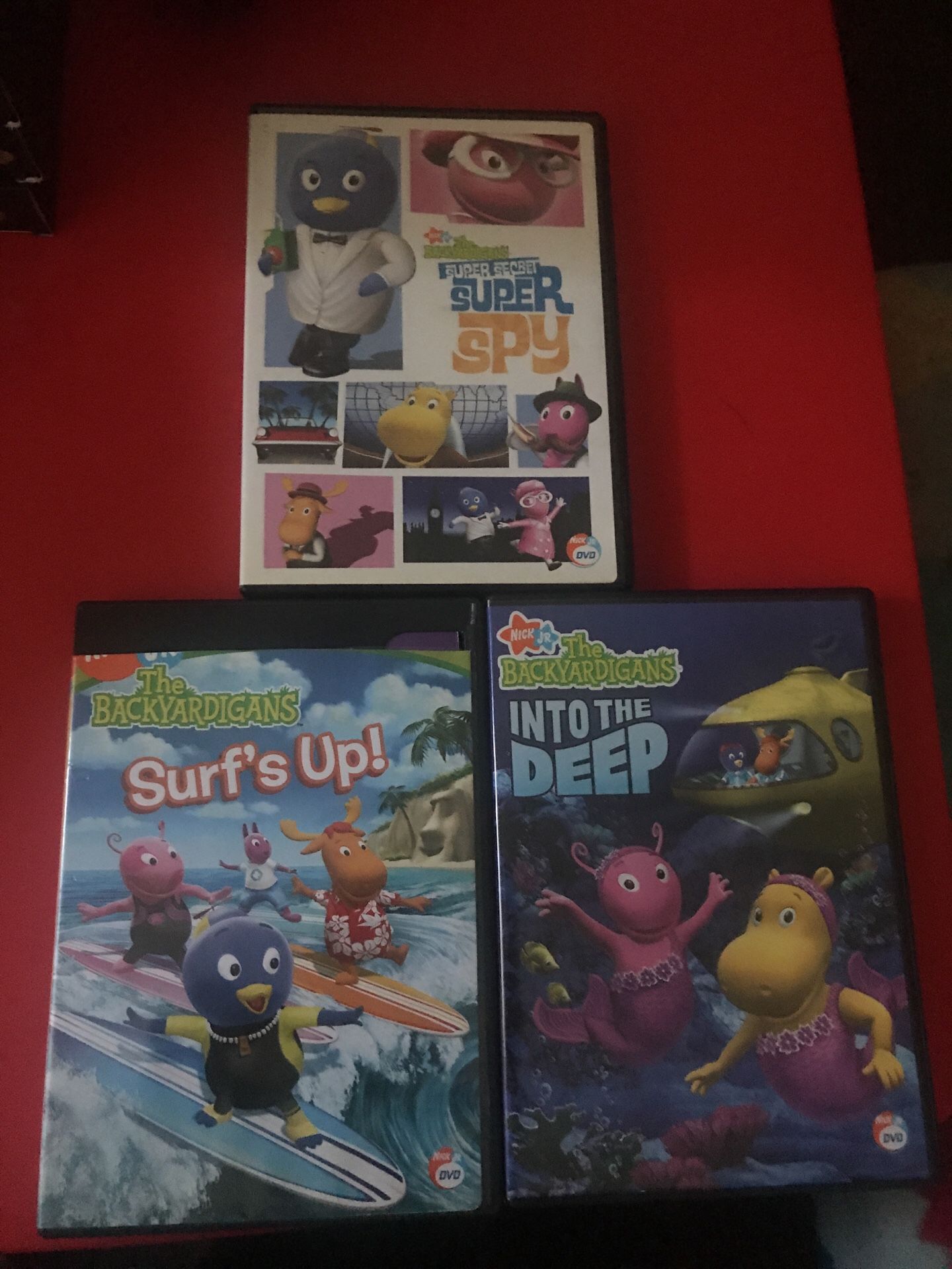 Nick Jr. the Backyardigans DVDs