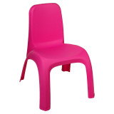 Scaun inalt din plastic pentru copii, 43 x 37 x 52 cm, Fuchsia, Oem