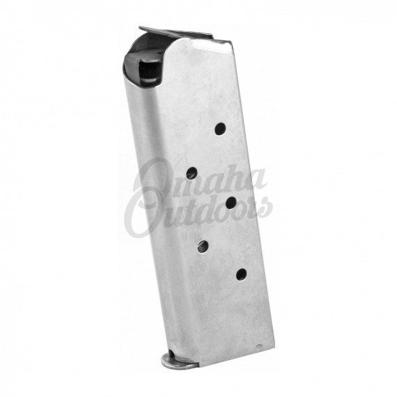 Ed Brown Officer 45 ACP 7 Round Stainless Magazine