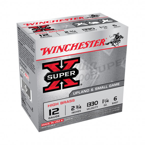 Winchester Super X High Brass 12 Gauge 6 Shot - Omaha Outdoors