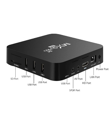 Picture of Mxq Pro 4K 5G Android Smart Tv Box -4Gb RAM And 64GB ROM