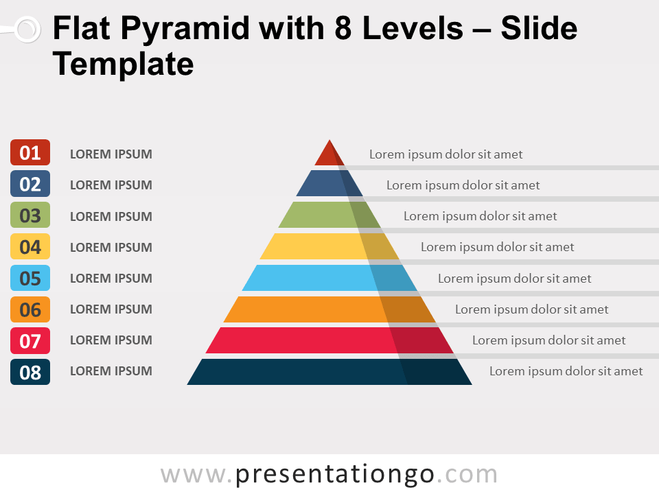 Office Pyramid Diagram Templates Pyramid Chart In Excel.