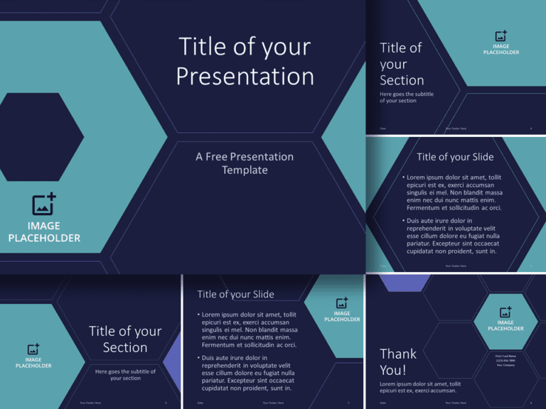 Free Technology Google Slides and PowerPoint Templates