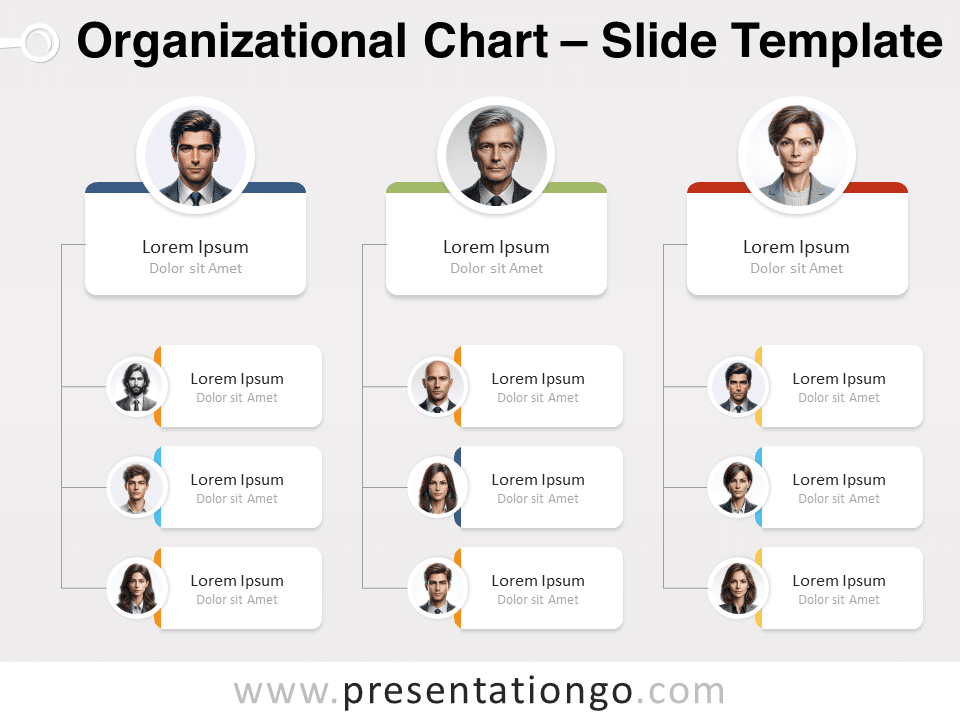 Organization Chart Slide Powerpoint