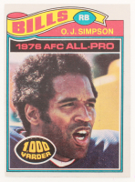 O.J. Simpson Lot of (15) Vintage Topps Football Cards at PristineAuction.com