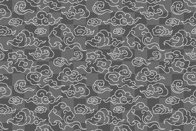 Cloud png pattern background wallpaper, | Premium PNG - rawpixel