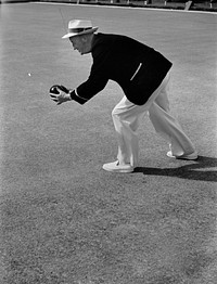 Bowling Club Opening, Wellington by J W Chapman Taylor.