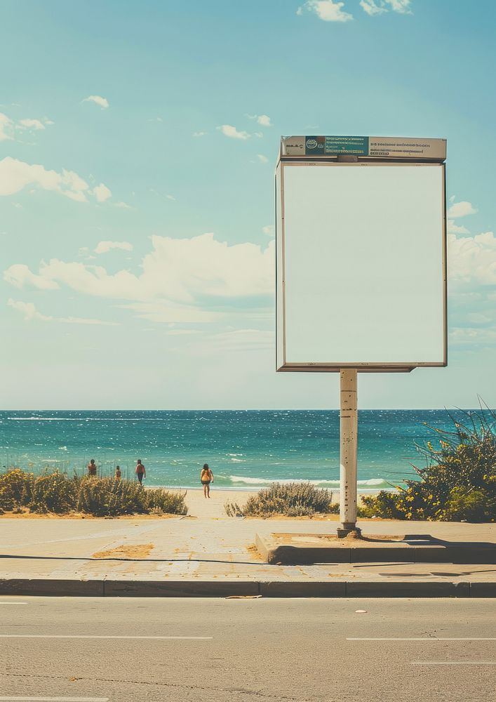 Bus Stop Advertising Sign Mockup Images | Free Photos, PNG Stickers ...