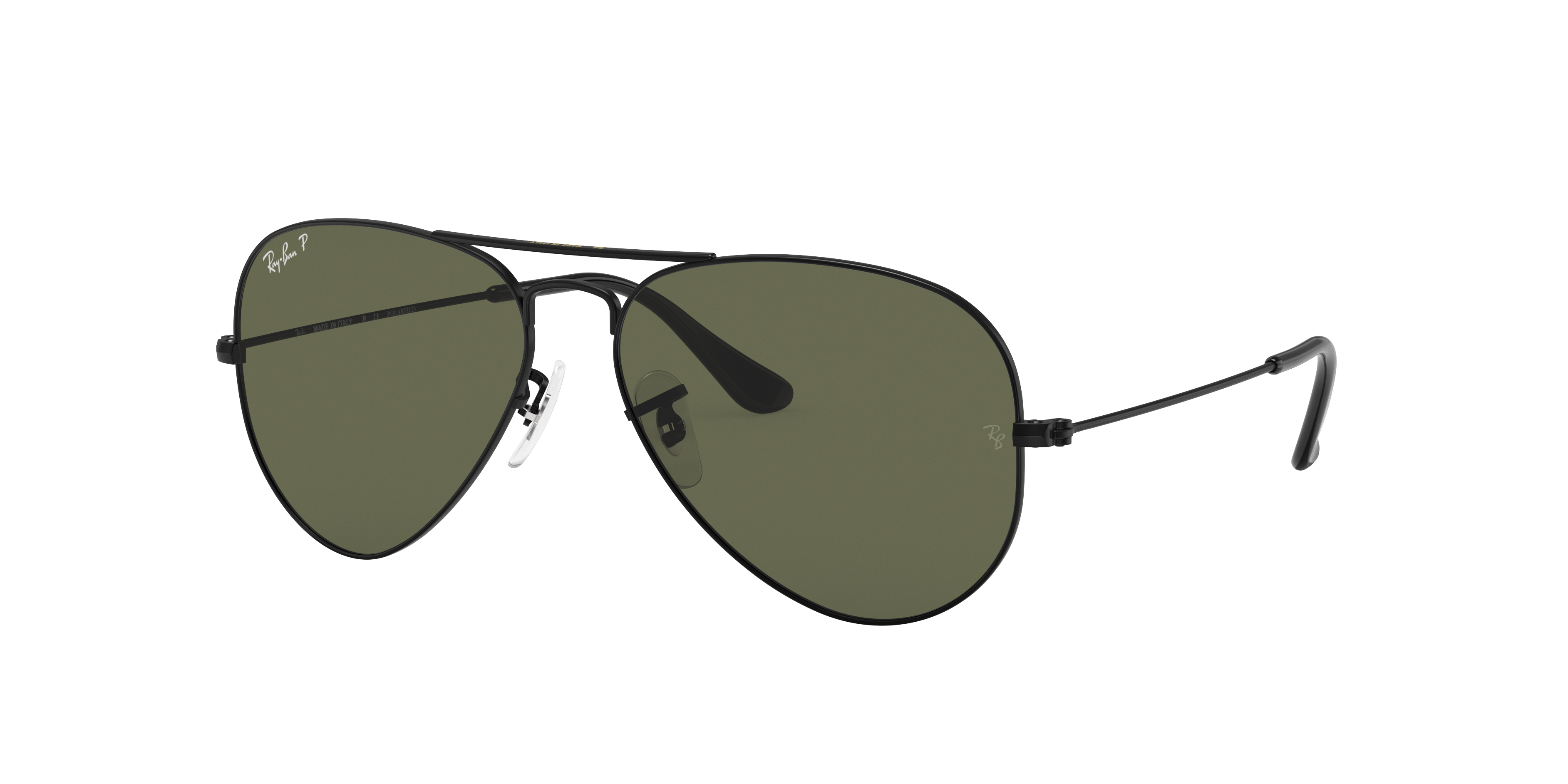 Ray Ban Aviator Classic Rb3025 Black Metal Green Polarized Lenses 0rb 5858 Ray Ban Usa