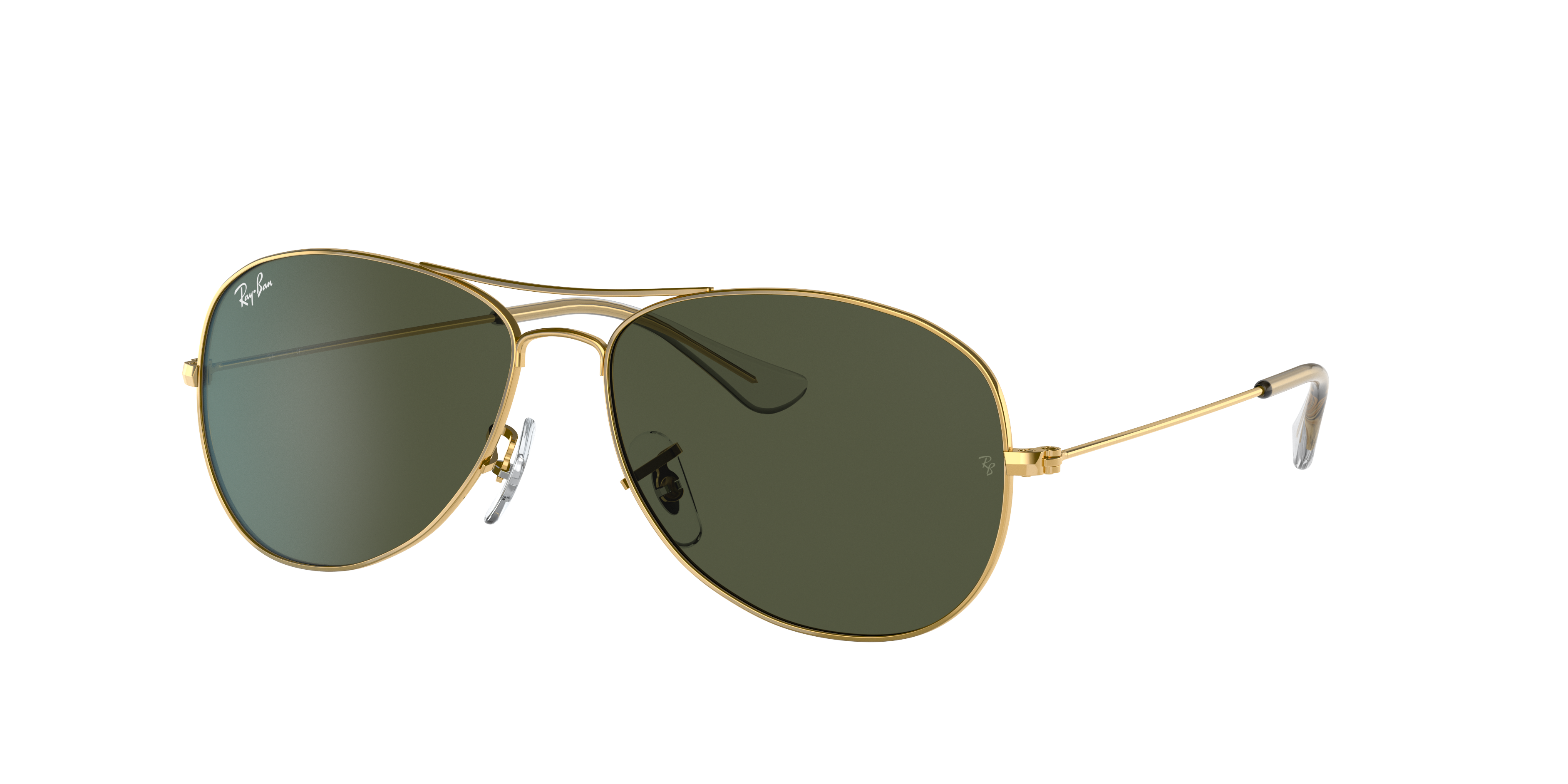 Ray Ban Cockpit Rb3362 Gold Metal Green Lenses 0rb Ray Ban Usa